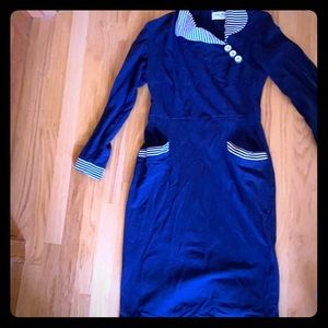 SALE! Bettie Page “Admiral” pencil dress